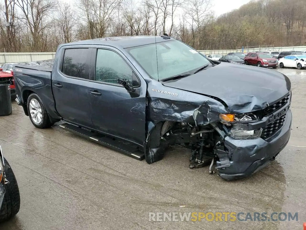 4 Photograph of a damaged car 3GCPYBEH4MG178030 CHEVROLET ALL Models 2021