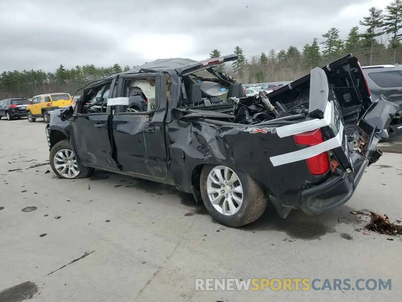 2 Photograph of a damaged car 3GCPYBEK5MG274020 CHEVROLET ALL Models 2021