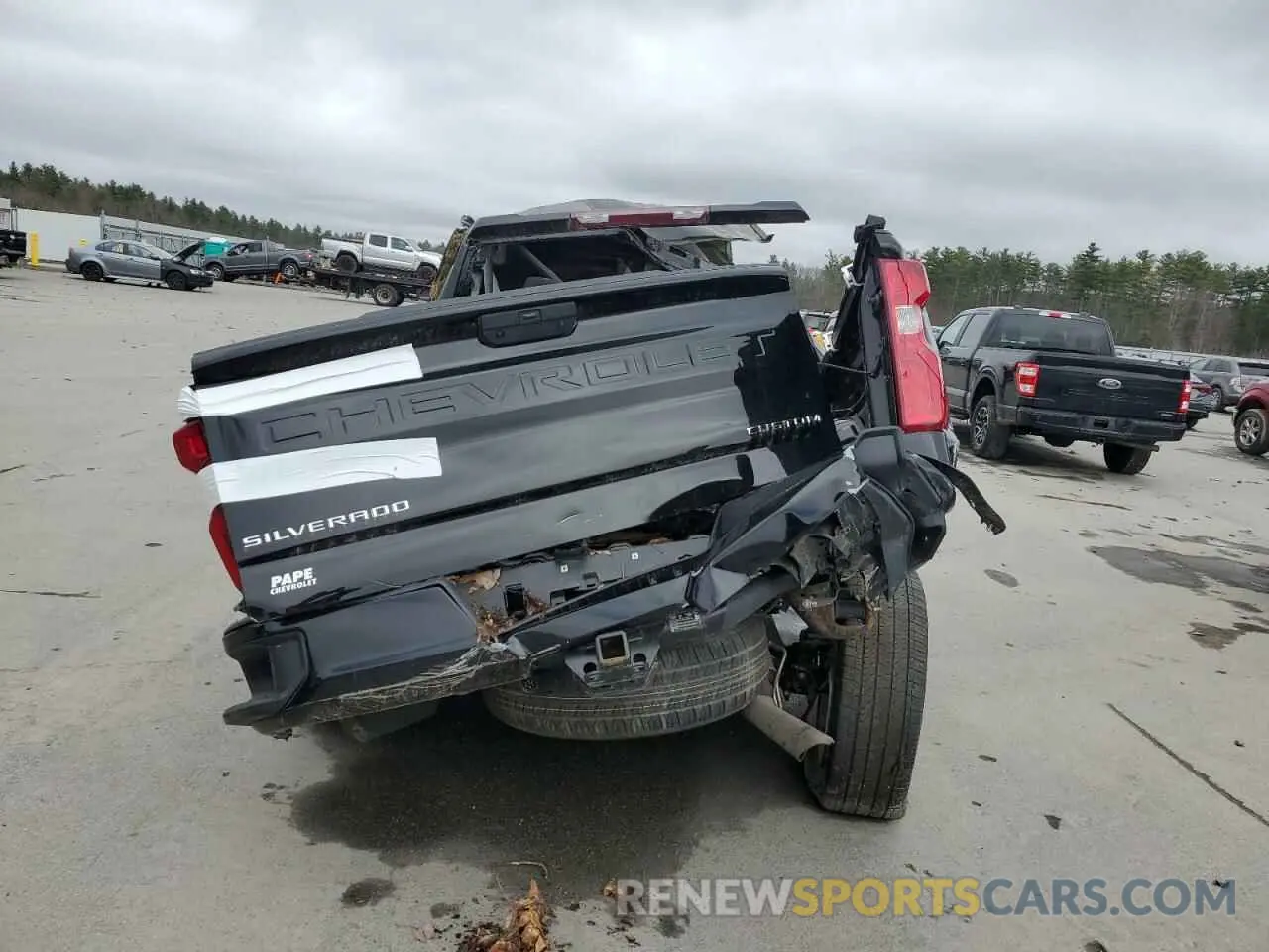 6 Photograph of a damaged car 3GCPYBEK5MG274020 CHEVROLET ALL Models 2021