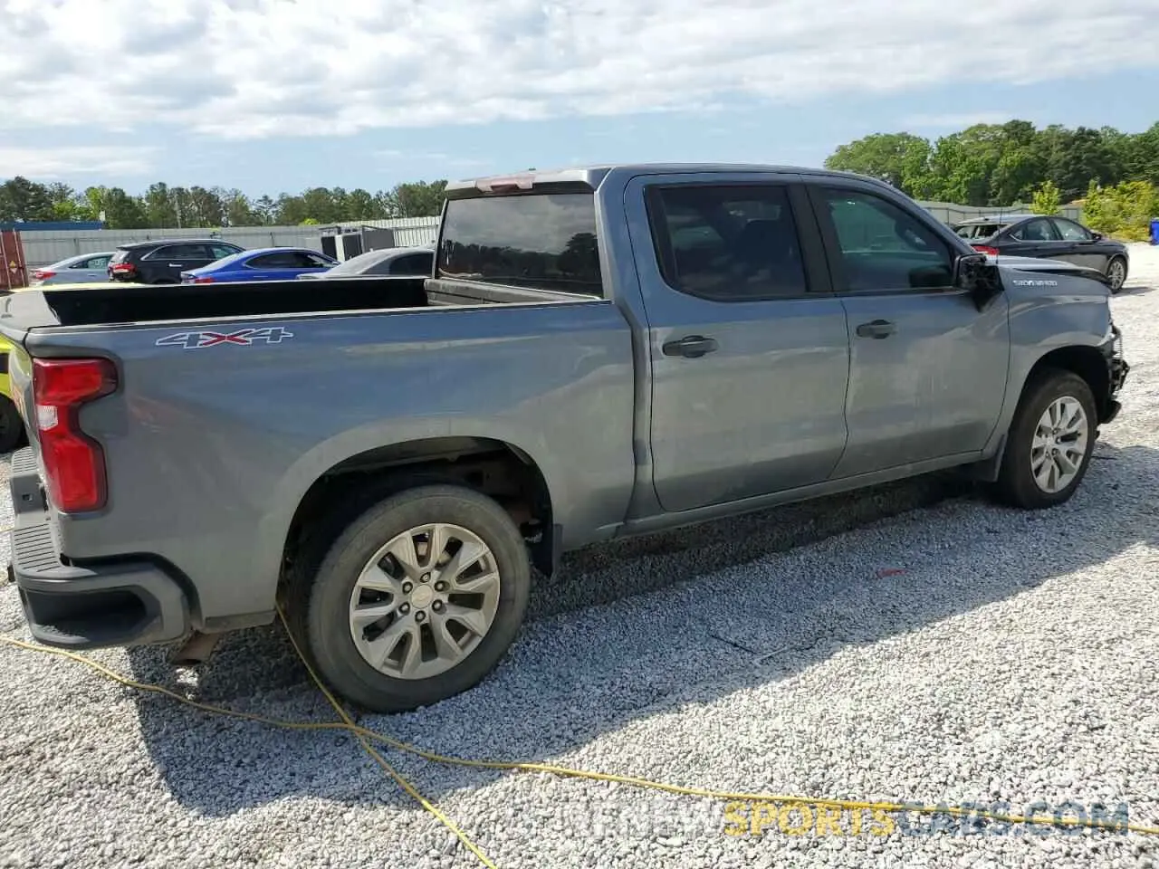 3 Photograph of a damaged car 3GCPYBEK5MG414504 CHEVROLET ALL Models 2021