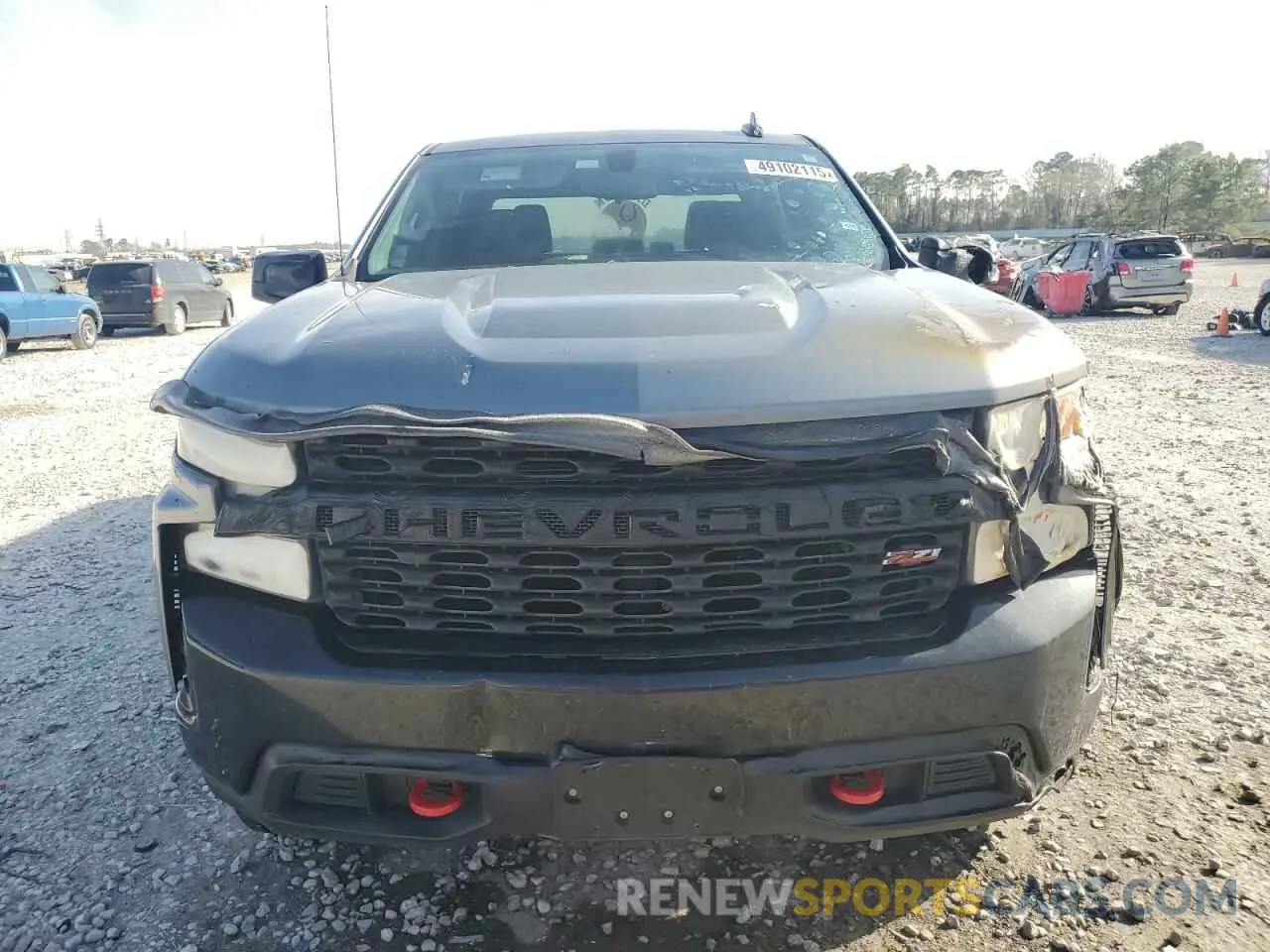 5 Photograph of a damaged car 3GCPYCEF4MG226338 CHEVROLET ALL Models 2021