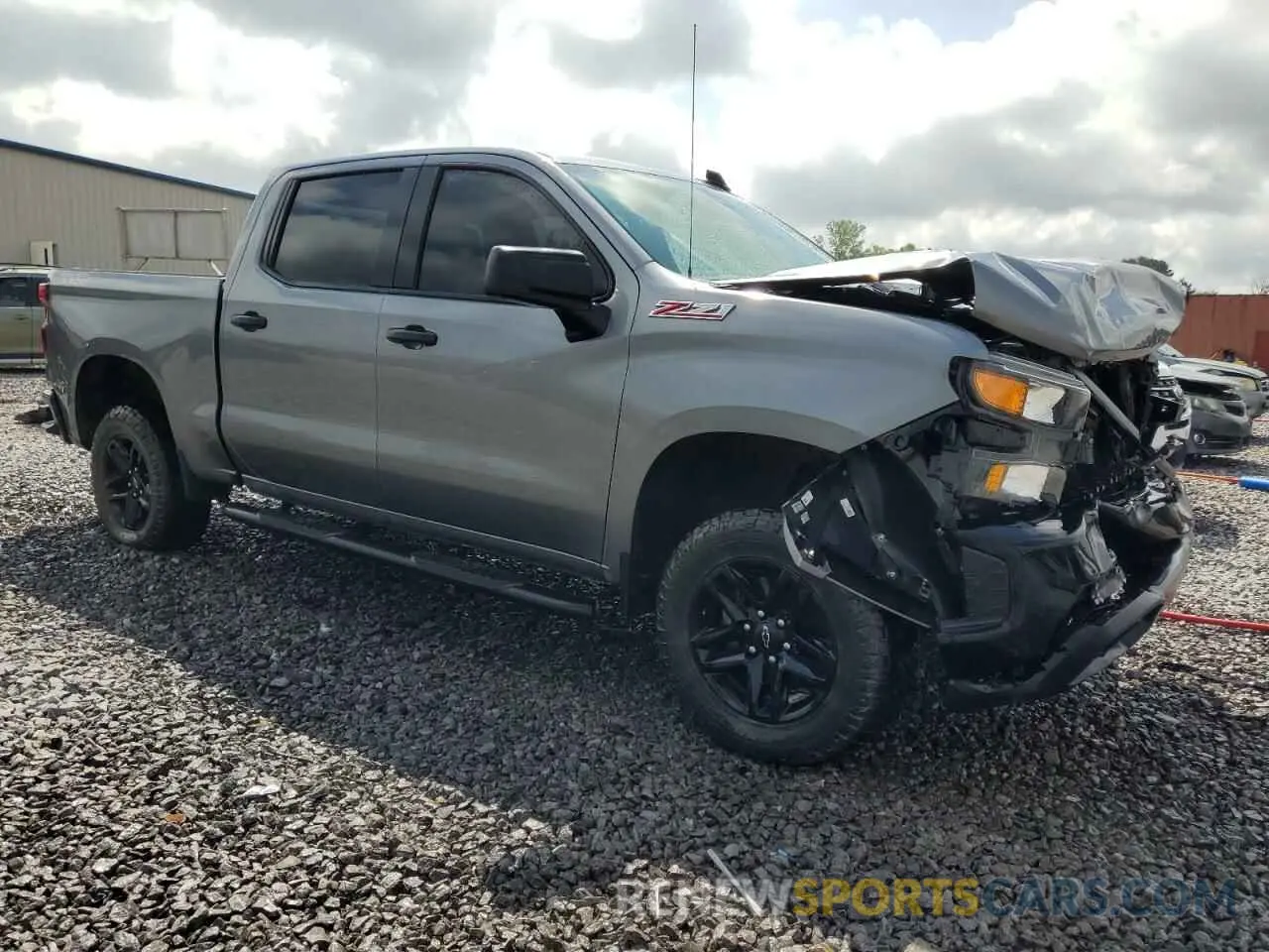 4 Photograph of a damaged car 3GCPYCEF5MG339313 CHEVROLET ALL Models 2021
