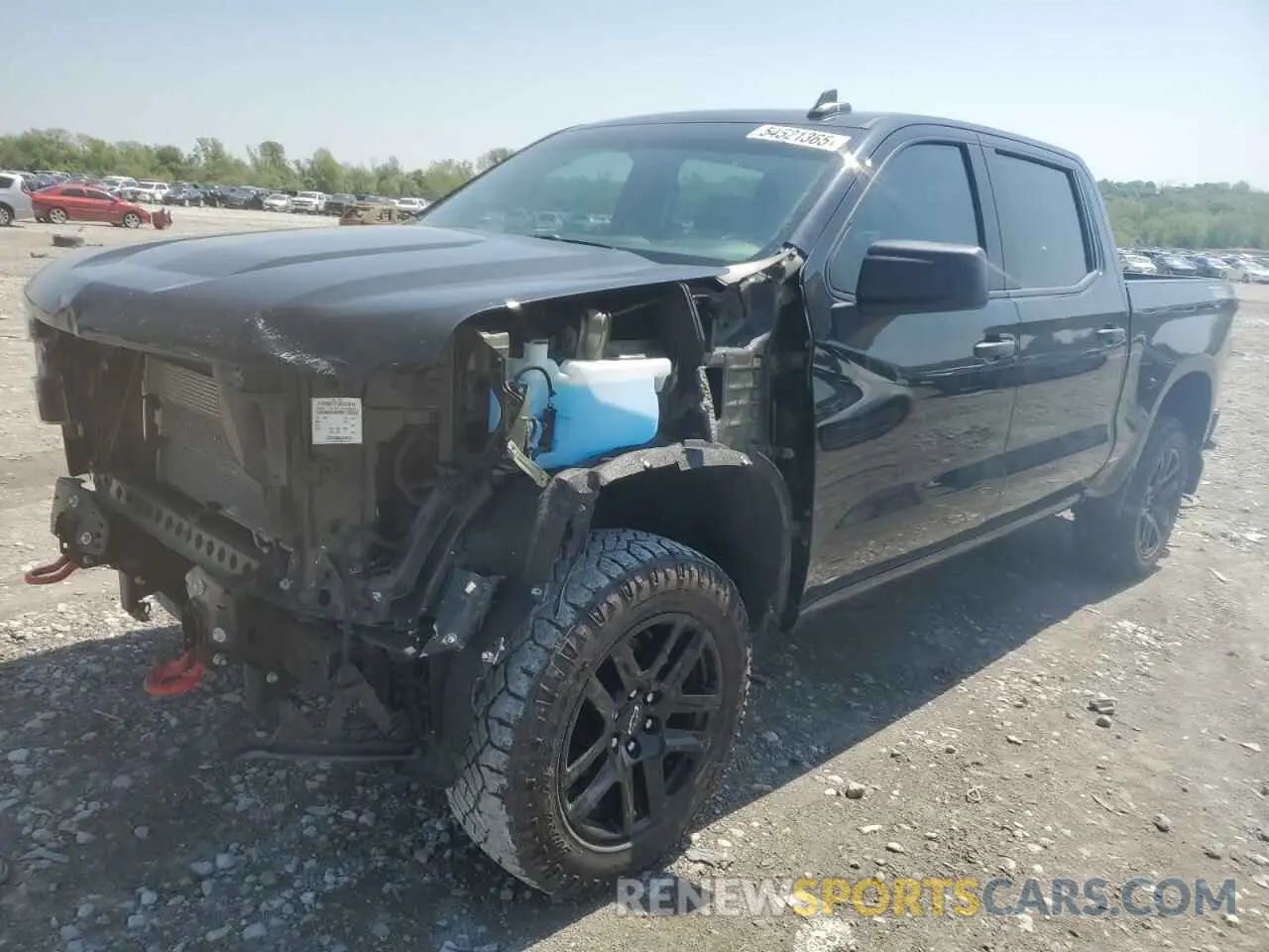 1 Photograph of a damaged car 3GCPYCEF5MG378970 CHEVROLET ALL Models 2021