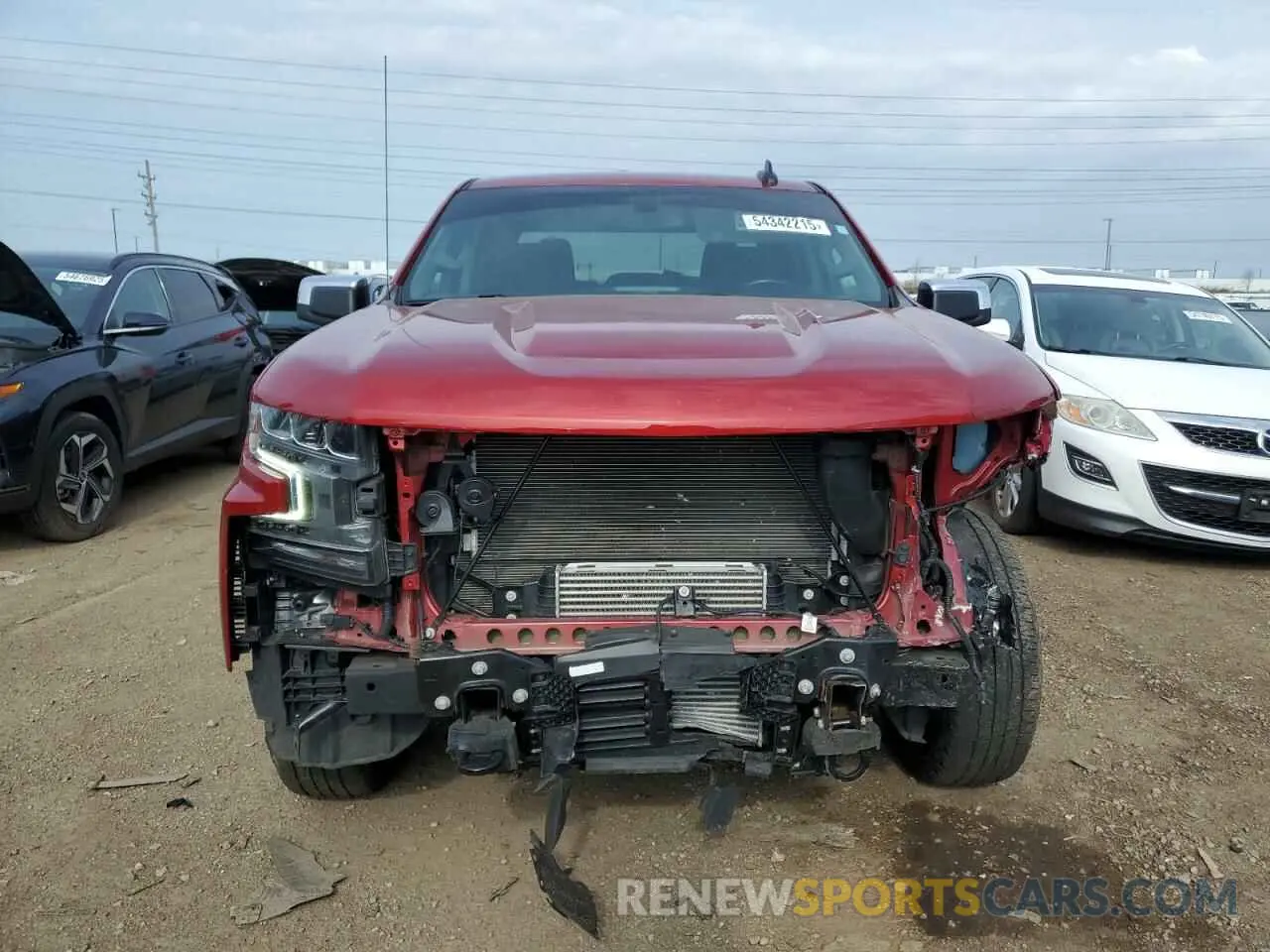 5 Photograph of a damaged car 3GCPYDEK4MG443990 CHEVROLET ALL Models 2021