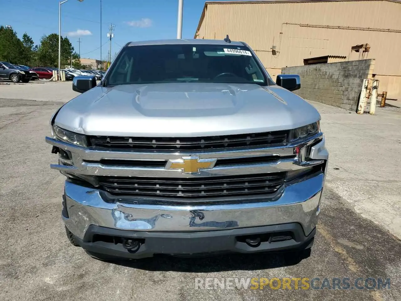 5 Photograph of a damaged car 3GCPYDEK8MG100342 CHEVROLET ALL Models 2021