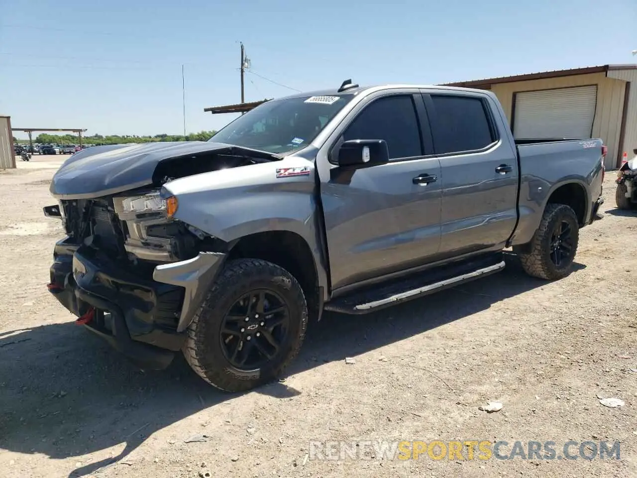 1 Photograph of a damaged car 3GCPYFED3MG335664 CHEVROLET ALL Models 2021