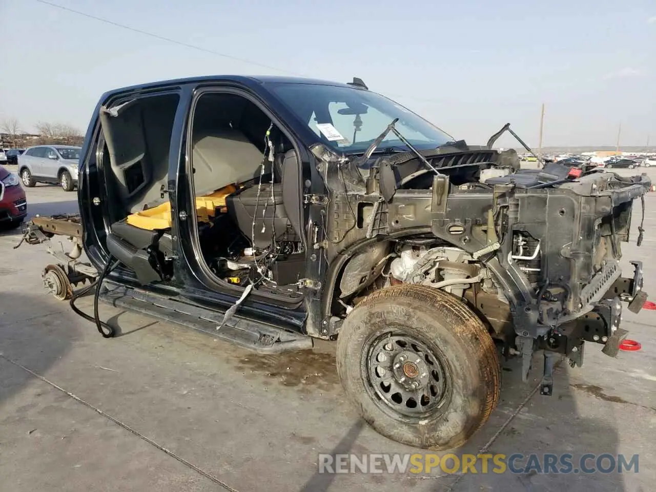 4 Photograph of a damaged car 3GCPYFED4MG407696 CHEVROLET ALL Models 2021
