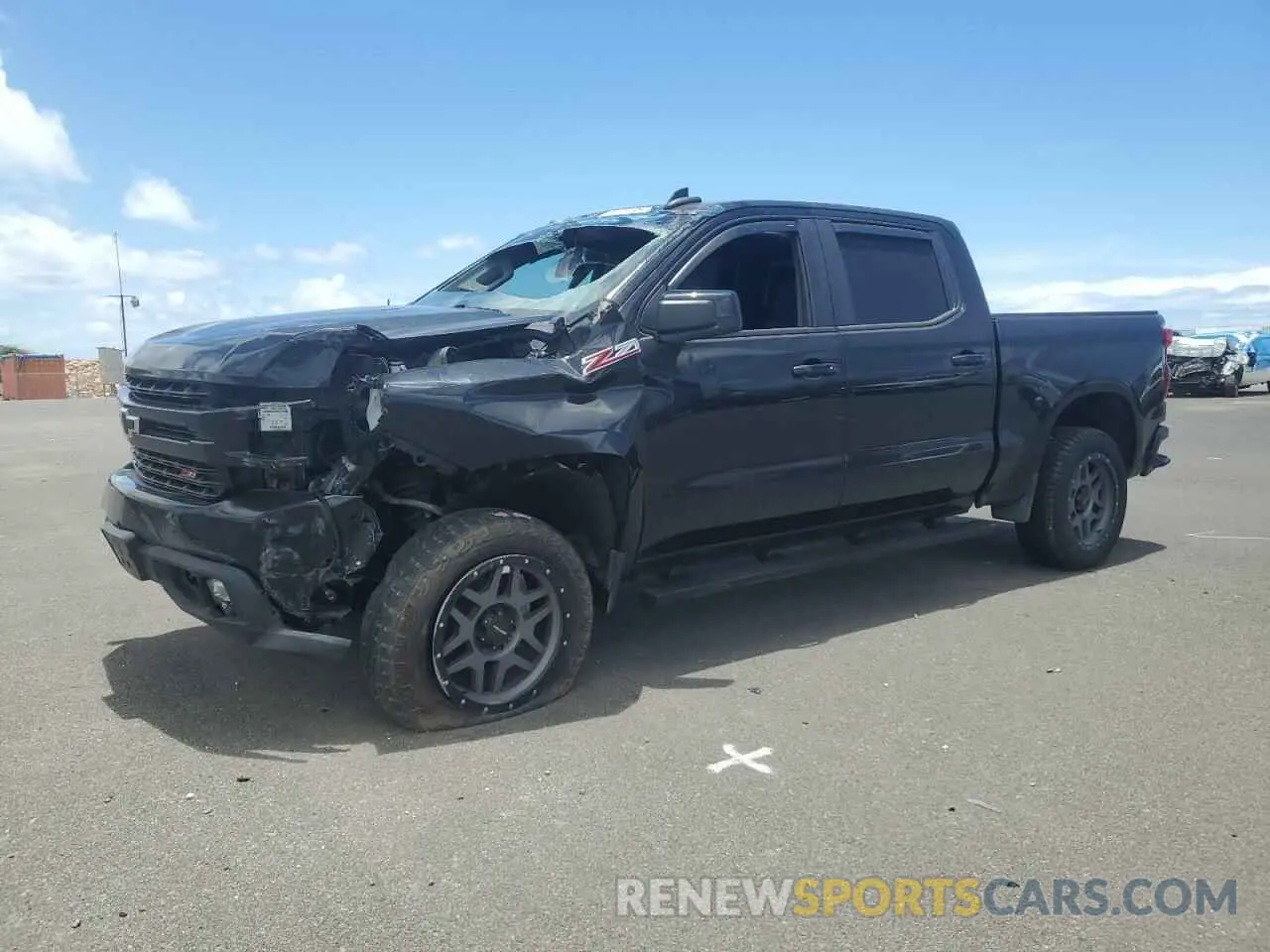 1 Photograph of a damaged car 3GCPYFEDXMG455395 CHEVROLET ALL Models 2021