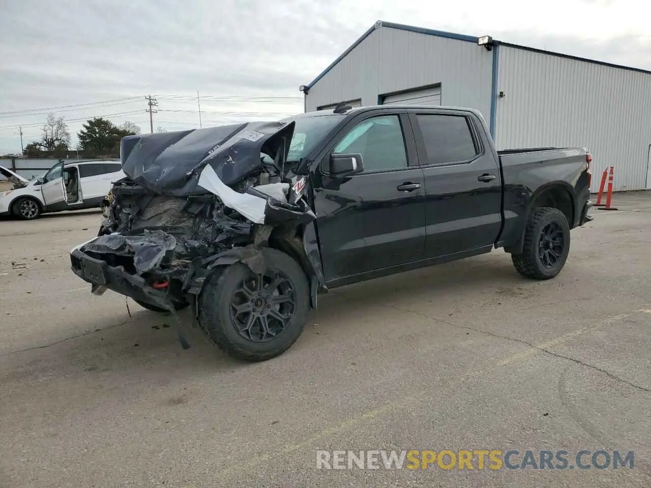 1 Photograph of a damaged car 3GCPYFEL2MG108277 CHEVROLET ALL Models 2021