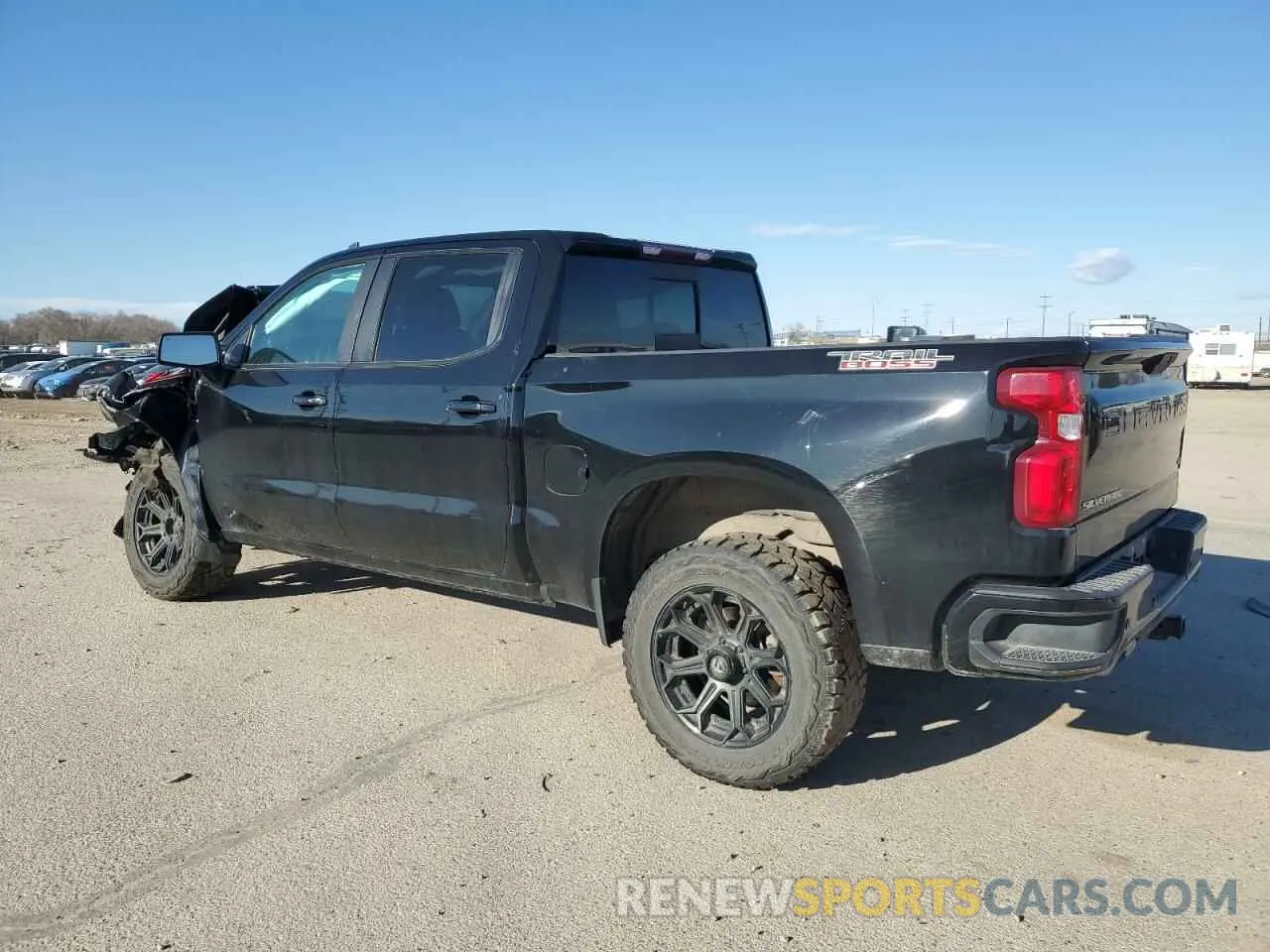 2 Photograph of a damaged car 3GCPYFEL2MG108277 CHEVROLET ALL Models 2021