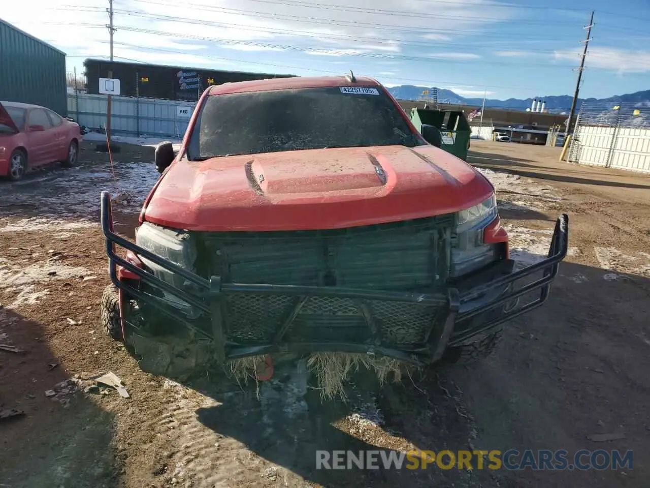 5 Photograph of a damaged car 3GCPYFEL4MG109527 CHEVROLET ALL Models 2021