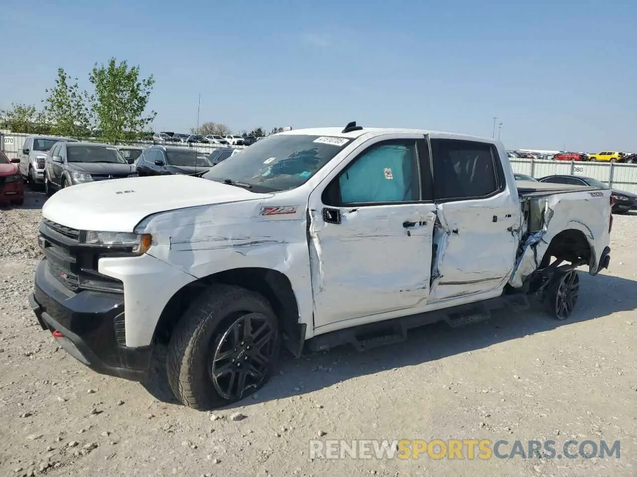 1 Photograph of a damaged car 3GCPYFEL6MG421302 CHEVROLET ALL Models 2021
