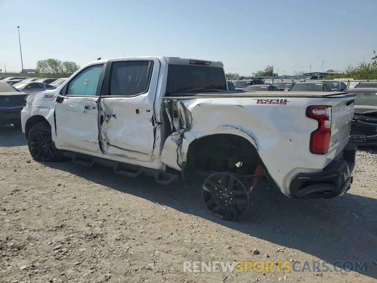 2 Photograph of a damaged car 3GCPYFEL6MG421302 CHEVROLET ALL Models 2021