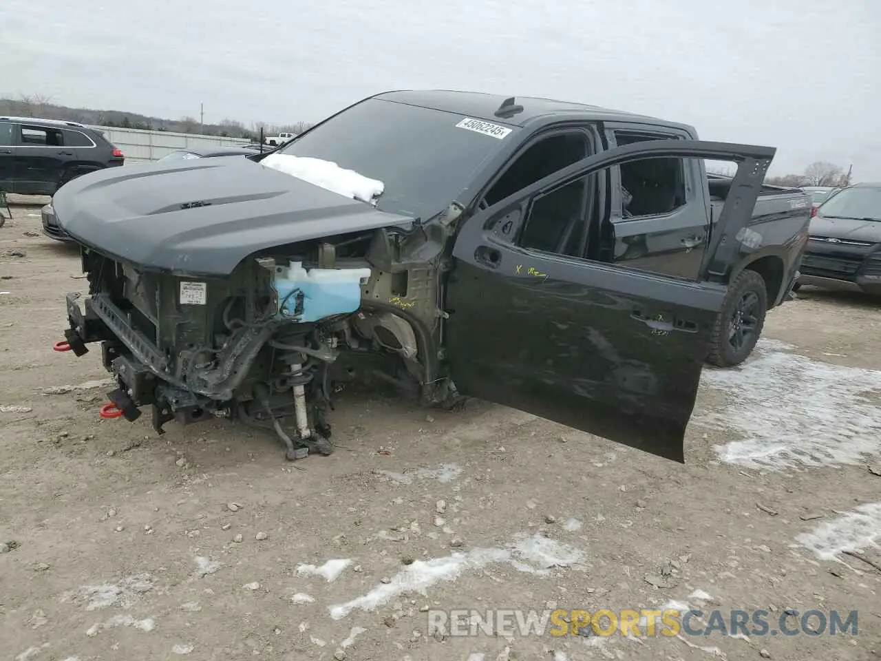 1 Photograph of a damaged car 3GCPYFEL7MG280434 CHEVROLET ALL Models 2021