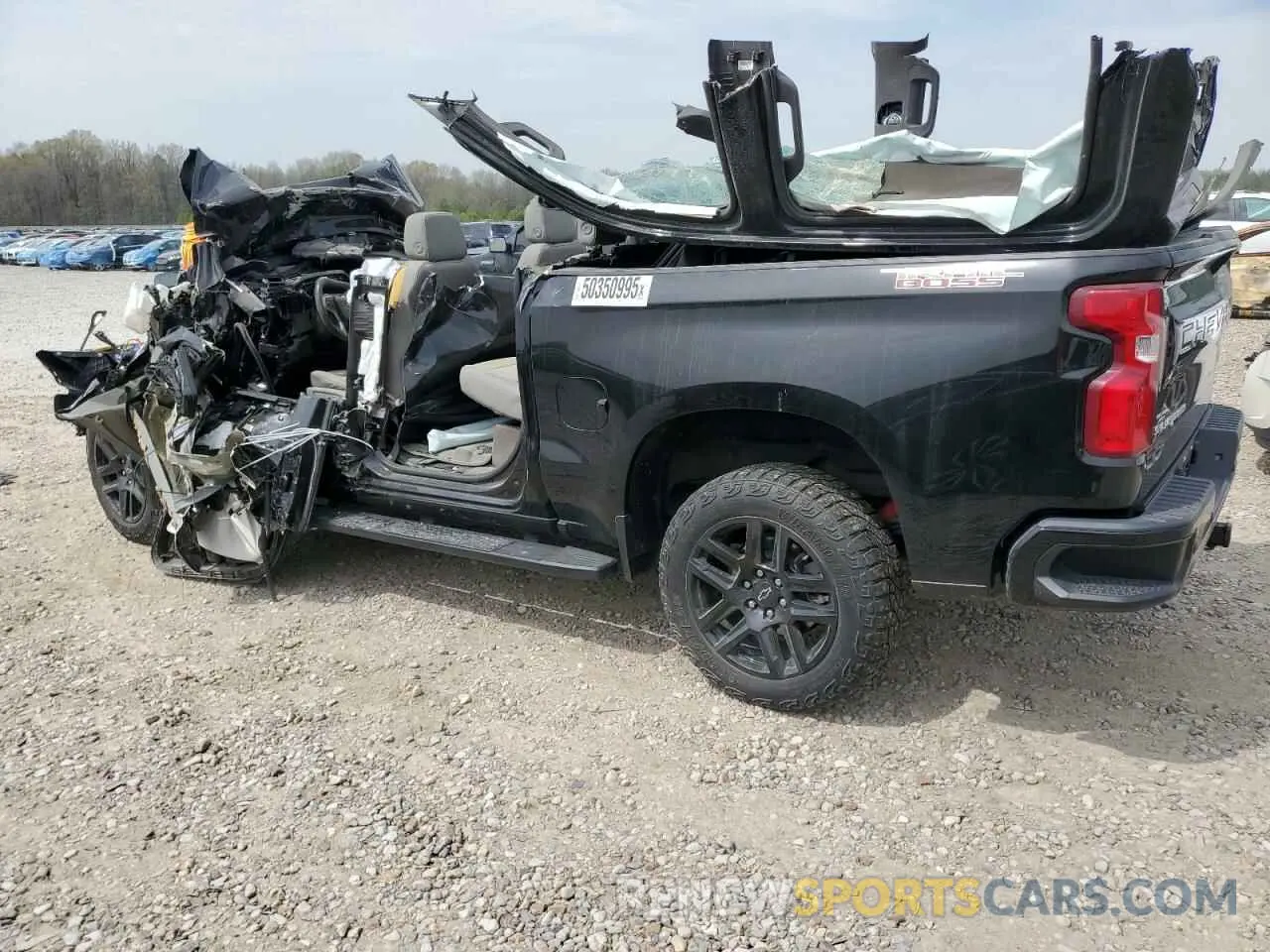 2 Photograph of a damaged car 3GCPYFEL9MG258922 CHEVROLET ALL Models 2021