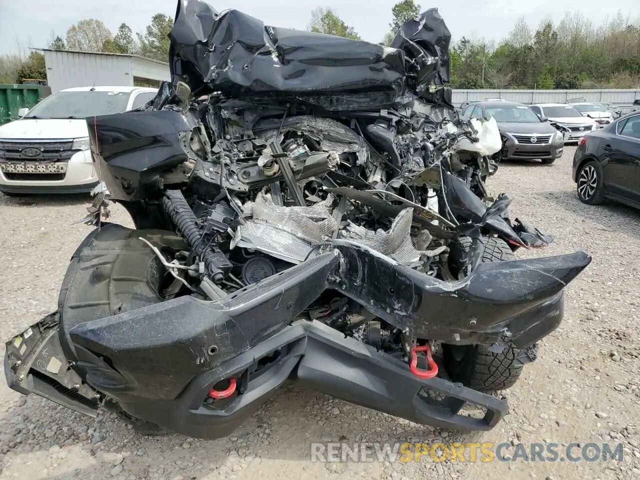 5 Photograph of a damaged car 3GCPYFEL9MG258922 CHEVROLET ALL Models 2021