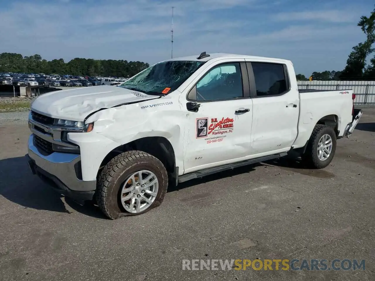 1 Photograph of a damaged car 3GCPYJEK1MG382287 CHEVROLET ALL Models 2021