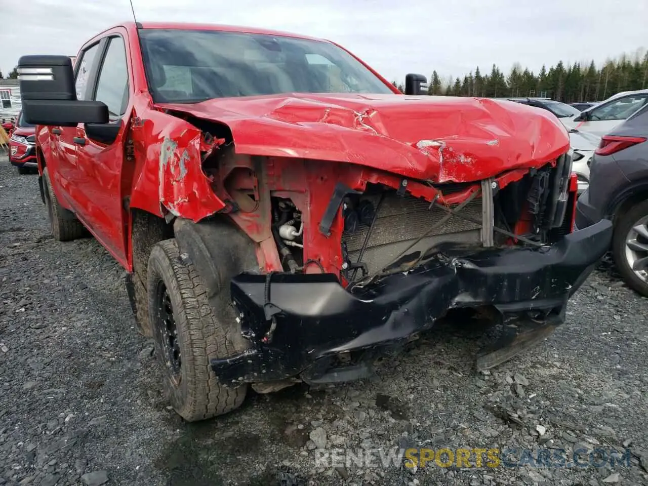 12 Photograph of a damaged car 3GCUYAEF1MG206765 CHEVROLET ALL Models 2021