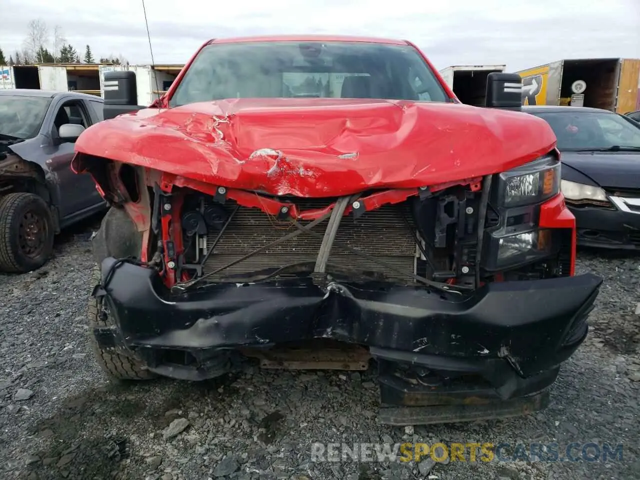 5 Photograph of a damaged car 3GCUYAEF1MG206765 CHEVROLET ALL Models 2021