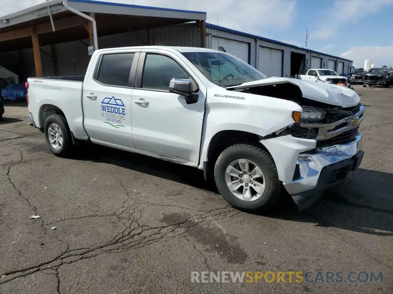 4 Photograph of a damaged car 3GCUYDED5MG391922 CHEVROLET ALL Models 2021