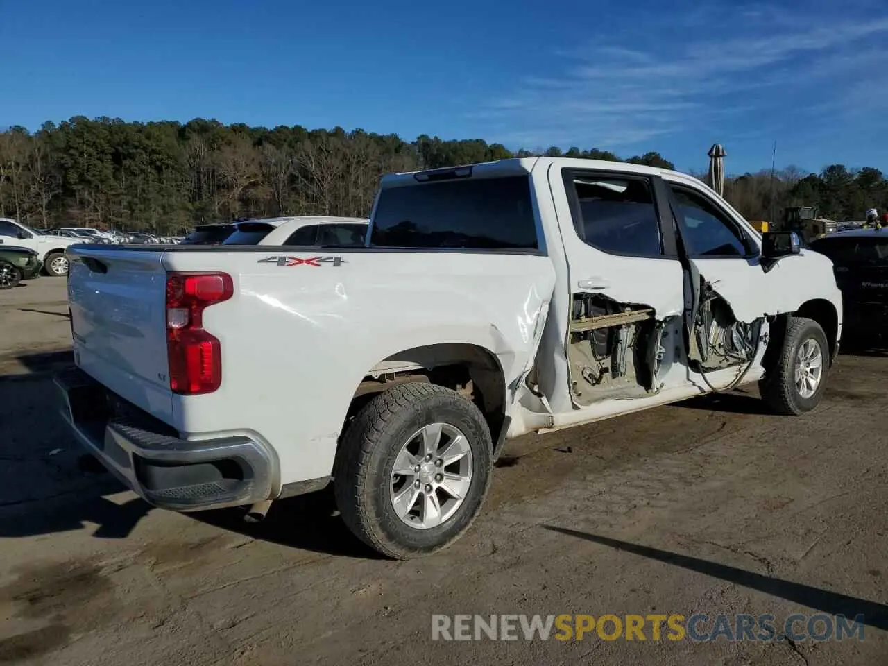 3 Photograph of a damaged car 3GCUYDED8MG215527 CHEVROLET ALL Models 2021