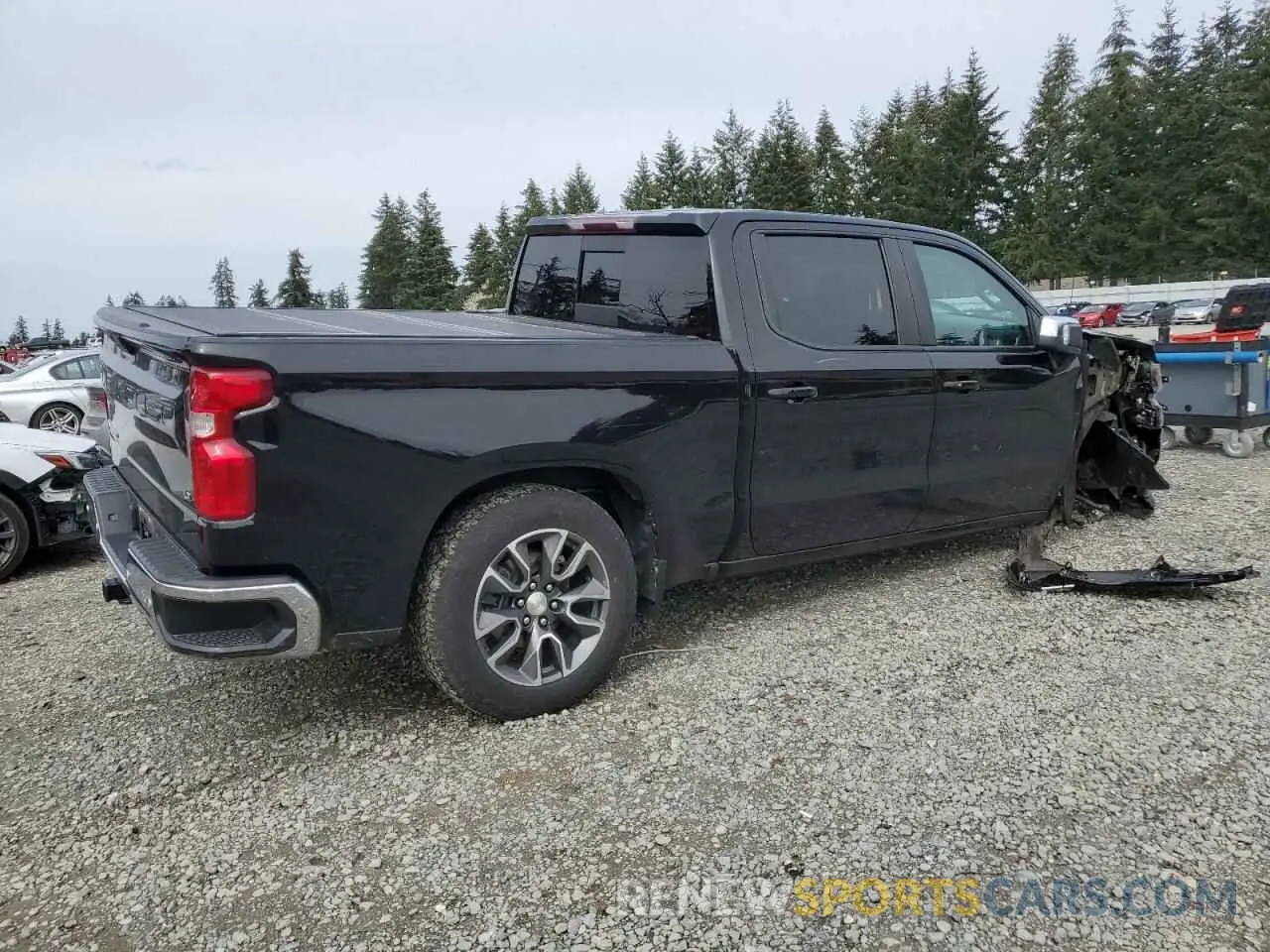 3 Photograph of a damaged car 3GCUYDED9MG295923 CHEVROLET ALL Models 2021