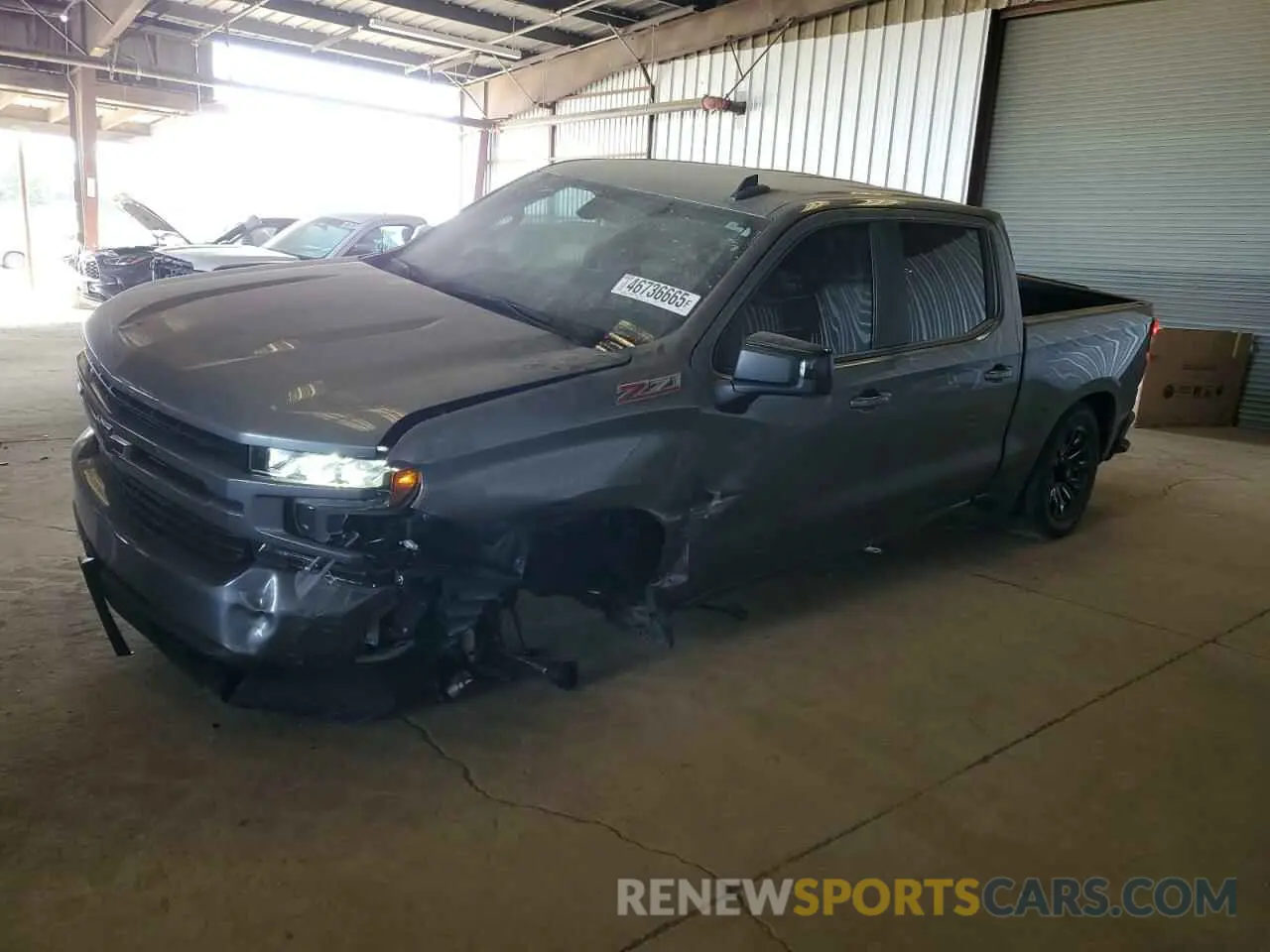 1 Photograph of a damaged car 3GCUYEED3MG186959 CHEVROLET ALL Models 2021
