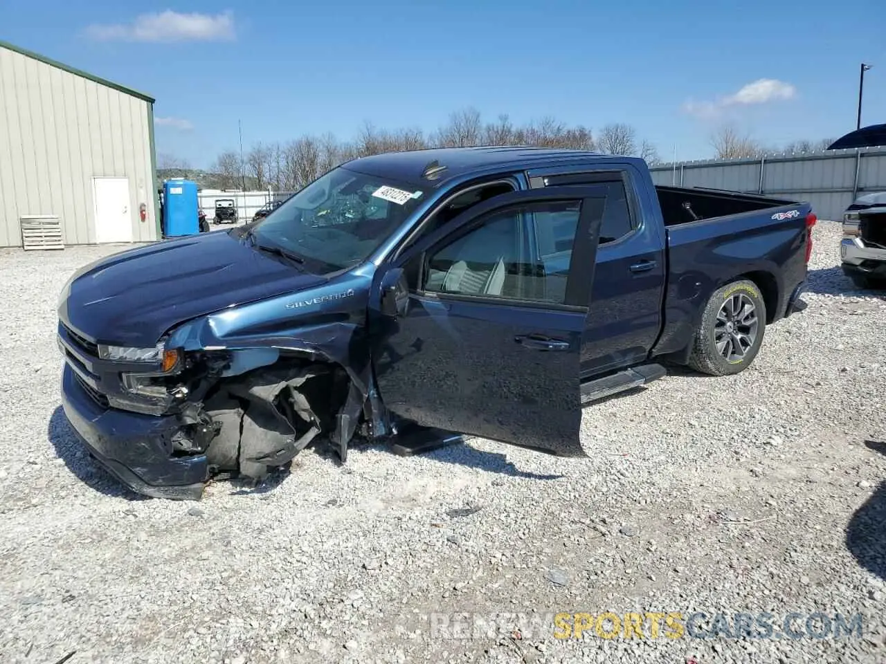 1 Photograph of a damaged car 3GCUYEEDXMG236644 CHEVROLET All Models 2021