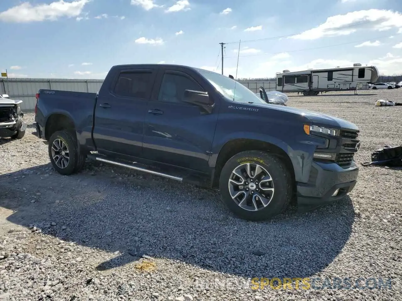 4 Photograph of a damaged car 3GCUYEEDXMG236644 CHEVROLET All Models 2021