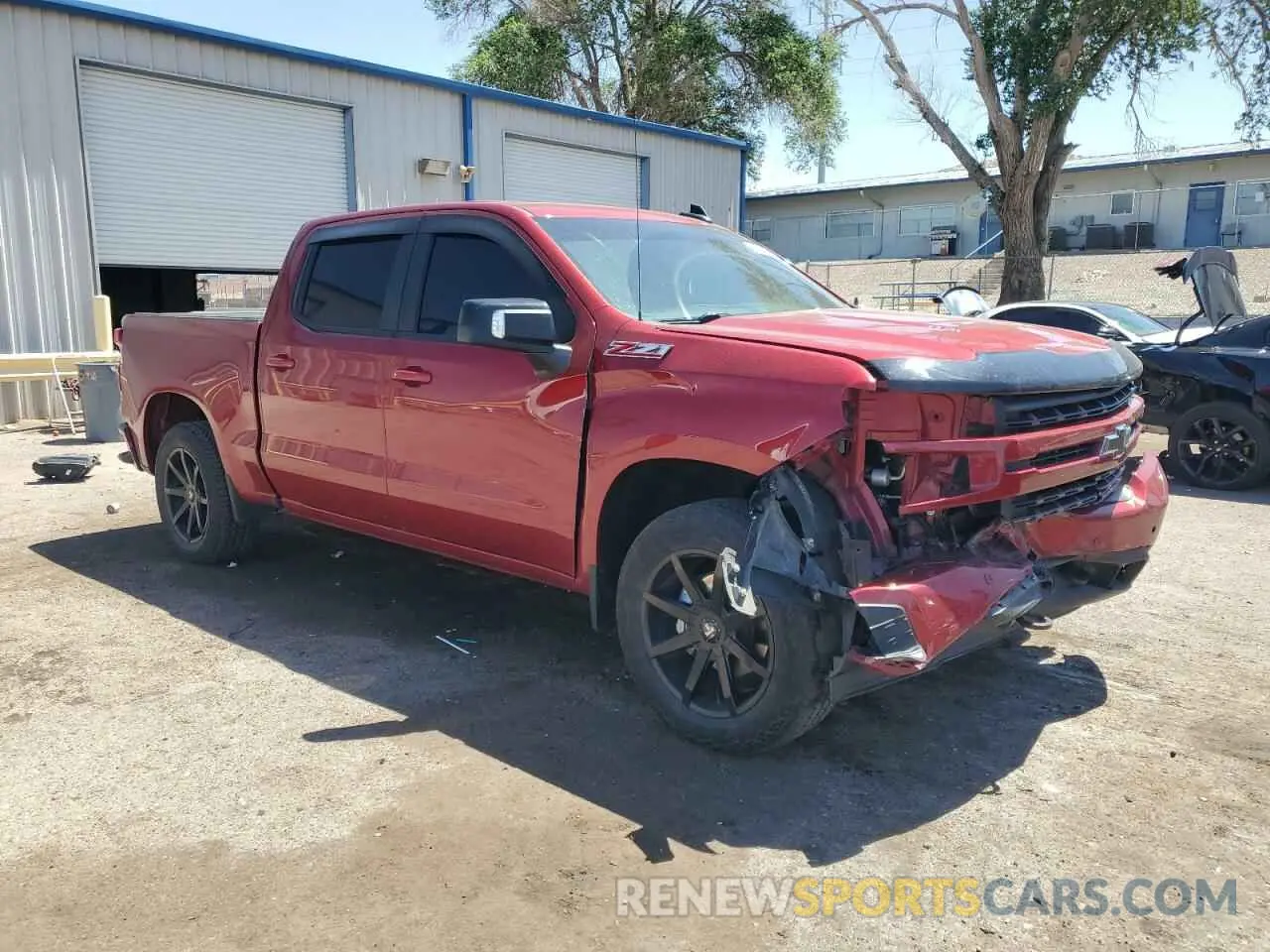 4 Photograph of a damaged car 3GCUYEEL5MG140637 CHEVROLET ALL Models 2021