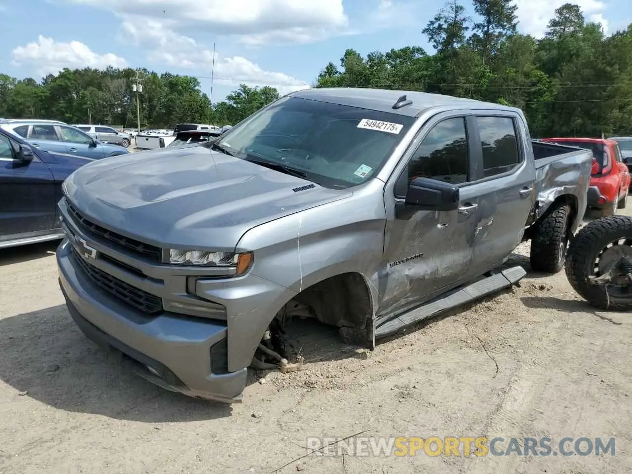1 Photograph of a damaged car 3GCUYEET0MG116410 CHEVROLET ALL Models 2021