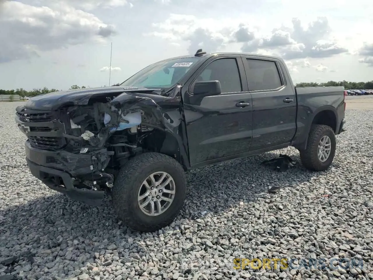 1 Photograph of a damaged car 3GCUYEET0MG164618 CHEVROLET ALL Models 2021