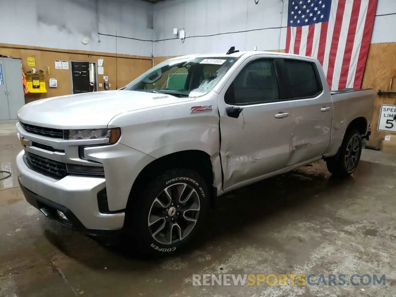 1 Photograph of a damaged car 3GCUYEET0MG201652 CHEVROLET ALL Models 2021