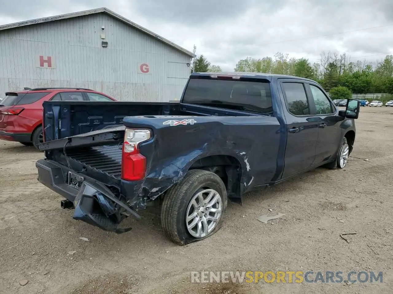 3 Photograph of a damaged car 3GCUYEET1MG118599 CHEVROLET ALL Models 2021
