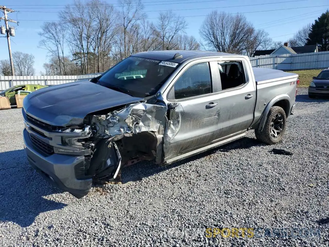 1 Photograph of a damaged car 3GCUYEET6MG167099 CHEVROLET ALL Models 2021