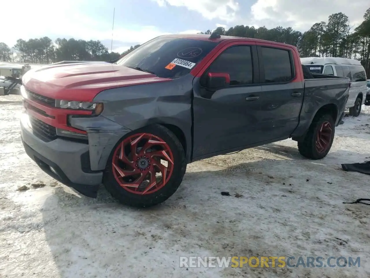 1 Photograph of a damaged car 3GCUYEET6MG286206 CHEVROLET ALL Models 2021