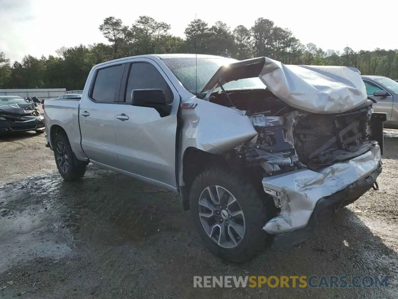 4 Photograph of a damaged car 3GCUYEET9MG131536 CHEVROLET ALL Models 2021