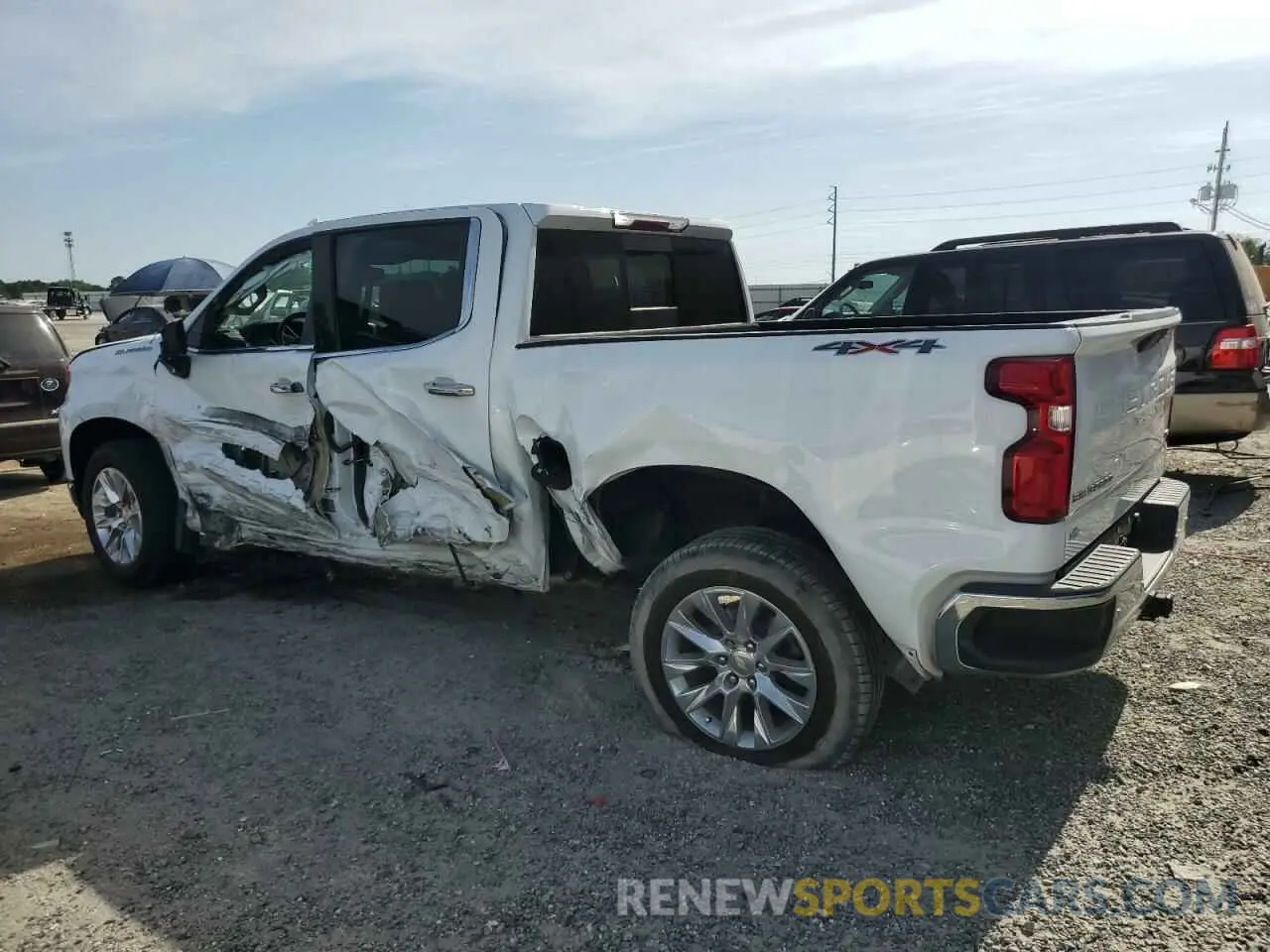2 Photograph of a damaged car 3GCUYGED3MG406404 CHEVROLET ALL Models 2021