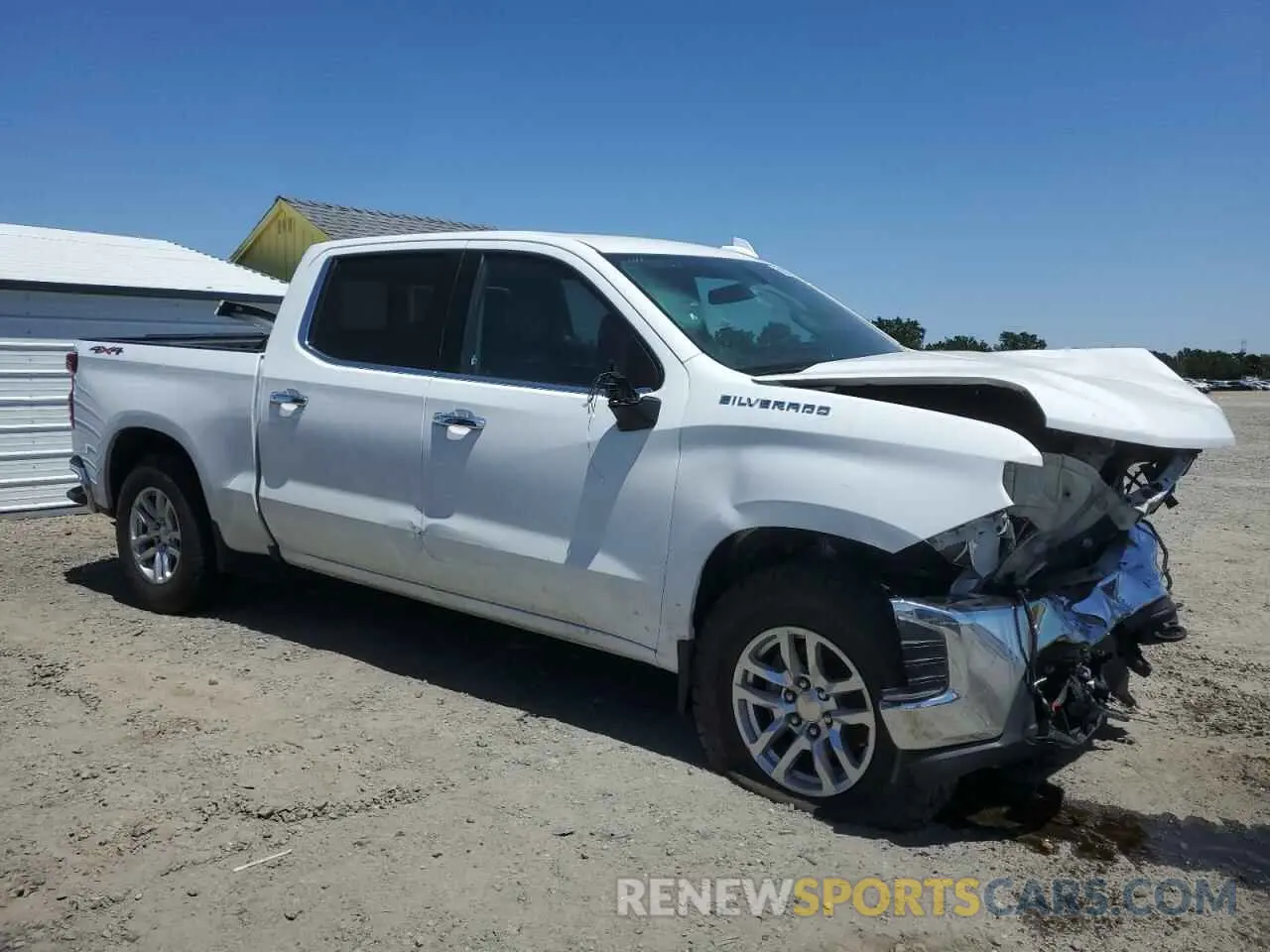 4 Photograph of a damaged car 3GCUYGED4MG211458 CHEVROLET ALL Models 2021