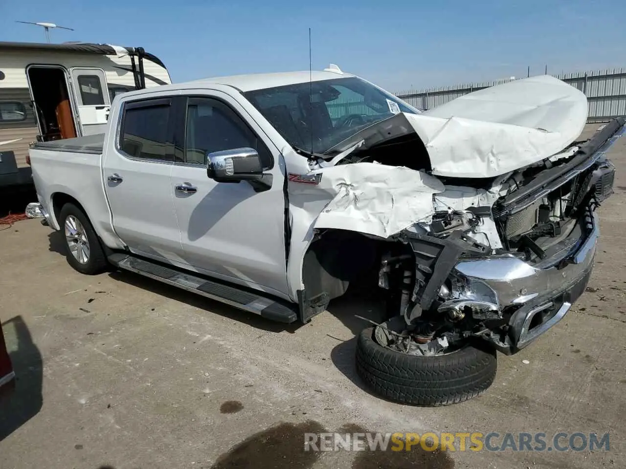 4 Photograph of a damaged car 3GCUYGED5MG327963 CHEVROLET ALL Models 2021