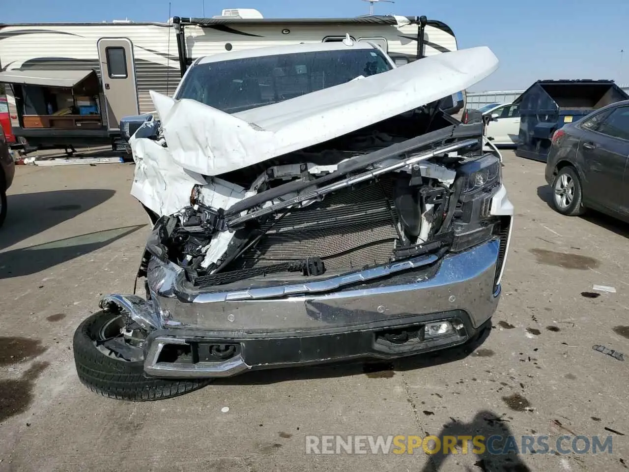 5 Photograph of a damaged car 3GCUYGED5MG327963 CHEVROLET ALL Models 2021
