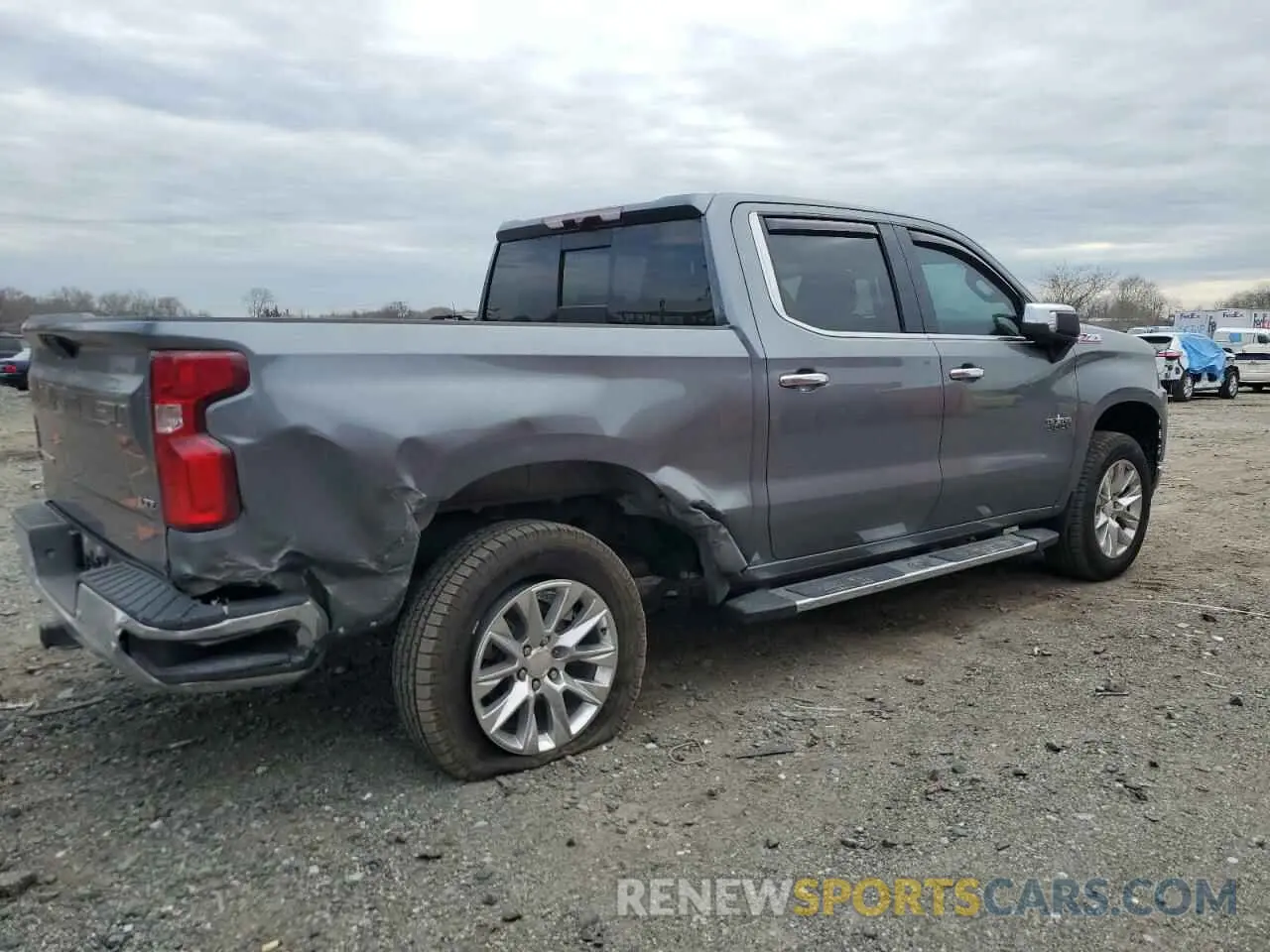 3 Photograph of a damaged car 3GCUYGEDXMG107735 CHEVROLET ALL Models 2021