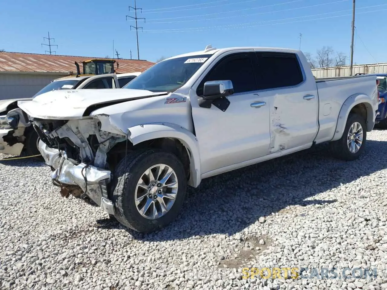 1 Photograph of a damaged car 3GCUYGEL1MG139867 CHEVROLET ALL Models 2021