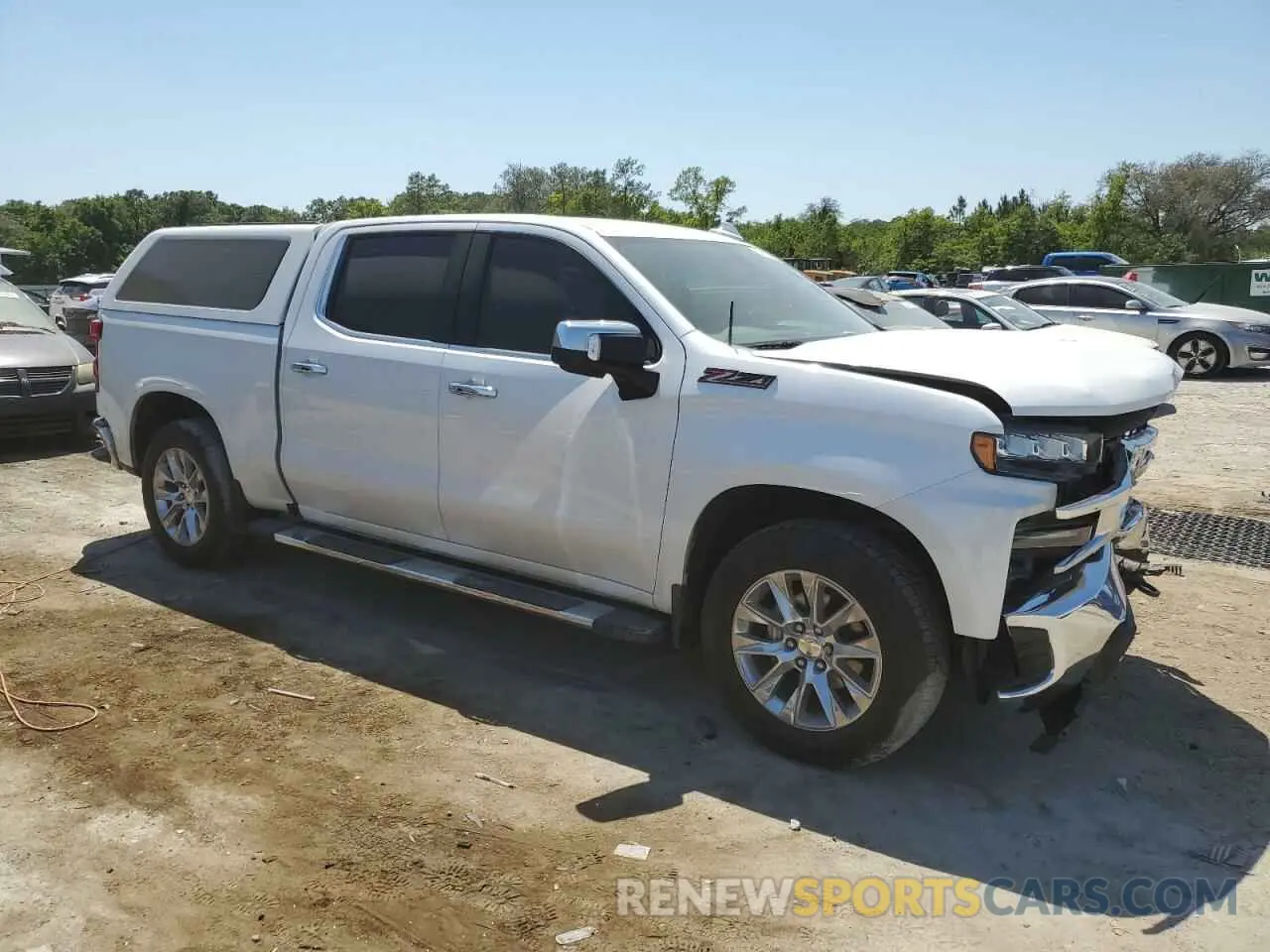4 Photograph of a damaged car 3GCUYGEL5MG132257 CHEVROLET ALL Models 2021