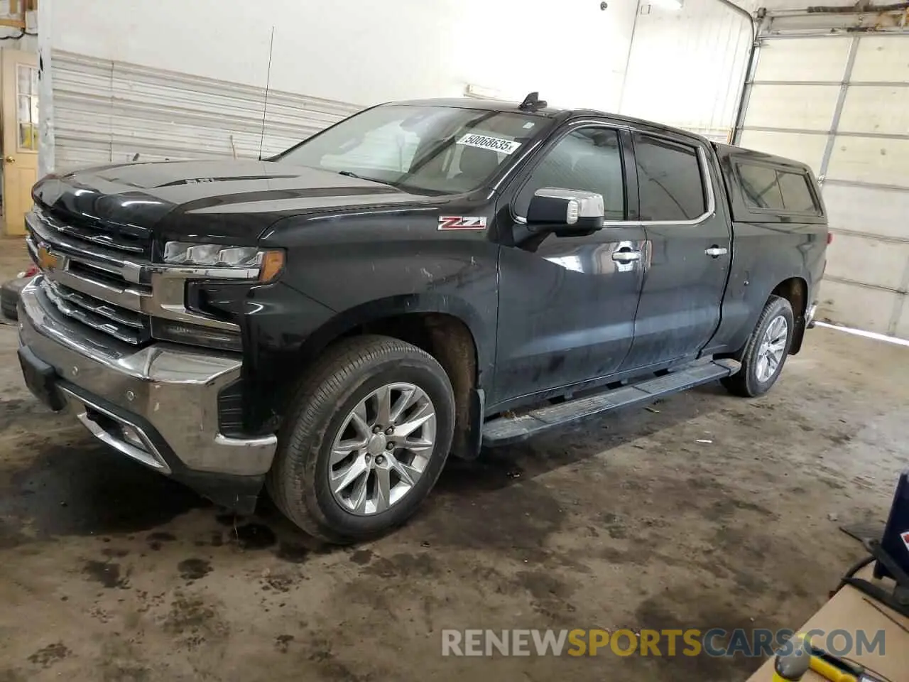 1 Photograph of a damaged car 3GCUYGELXMG143268 CHEVROLET ALL Models 2021
