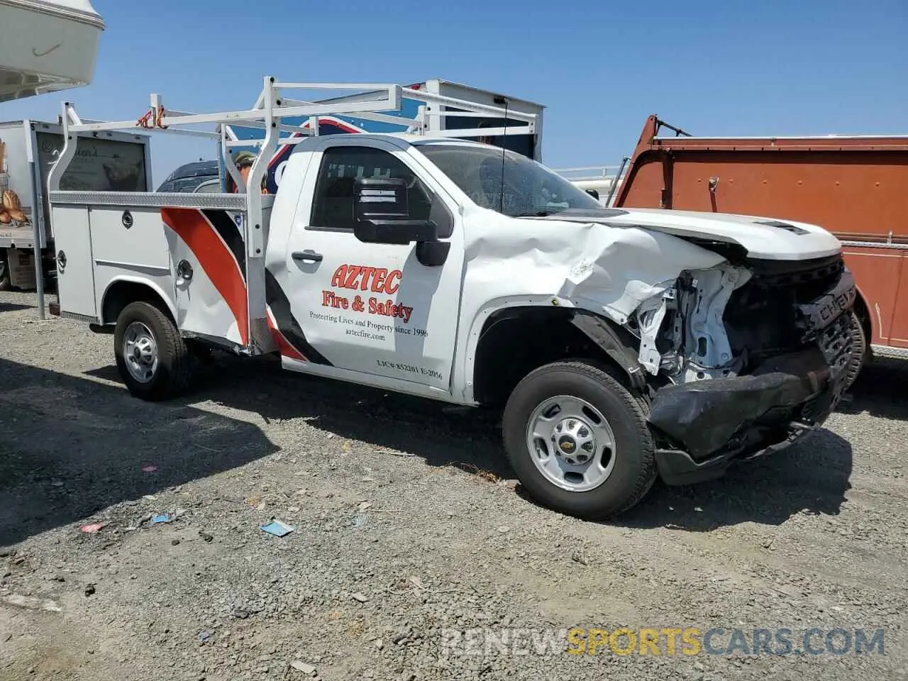 4 Photograph of a damaged car 1GB0WLE76NF200024 CHEVROLET All Models 2022