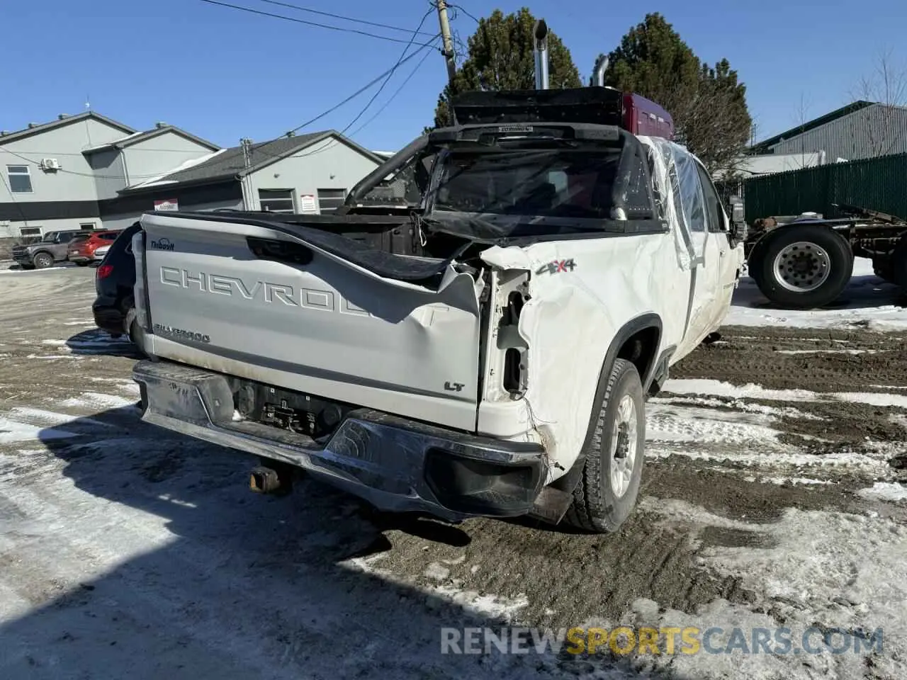 3 Photograph of a damaged car 1GC1YNEY7NF365529 CHEVROLET ALL Models 2022