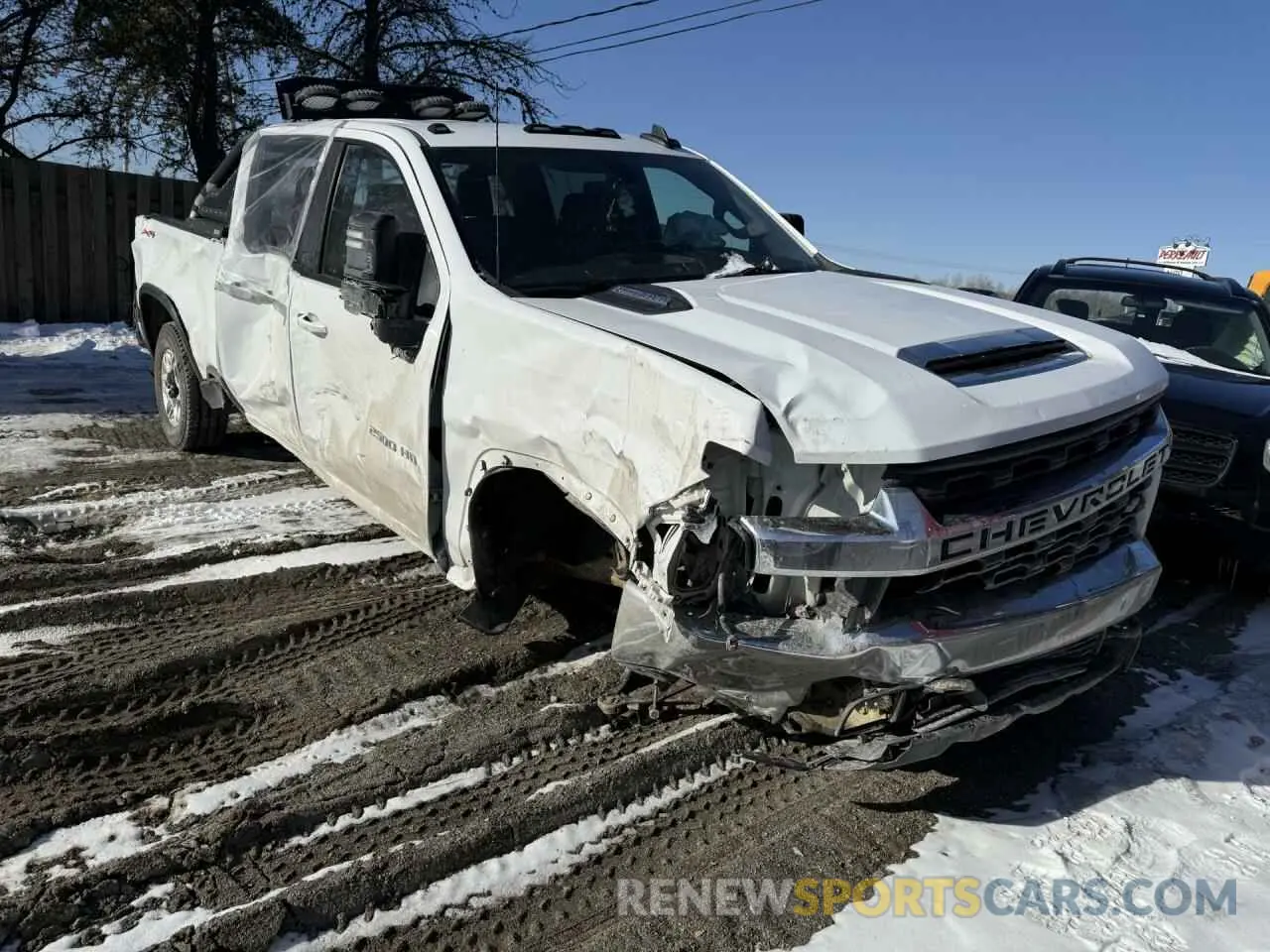 4 Photograph of a damaged car 1GC1YNEY7NF365529 CHEVROLET ALL Models 2022
