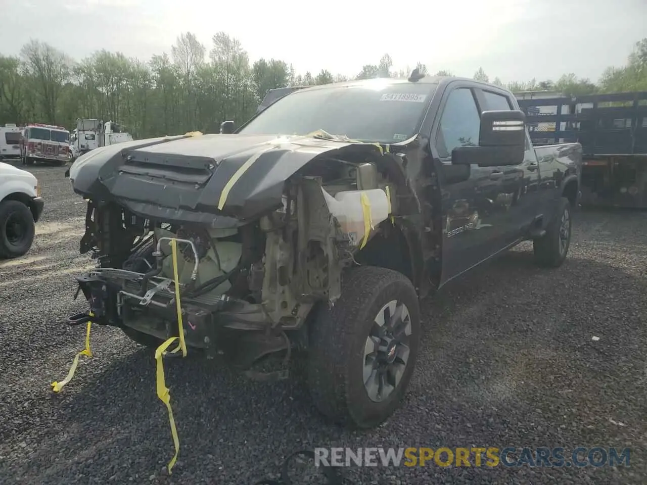 1 Photograph of a damaged car 1GC4YMEY9NF282613 CHEVROLET ALL Models 2022