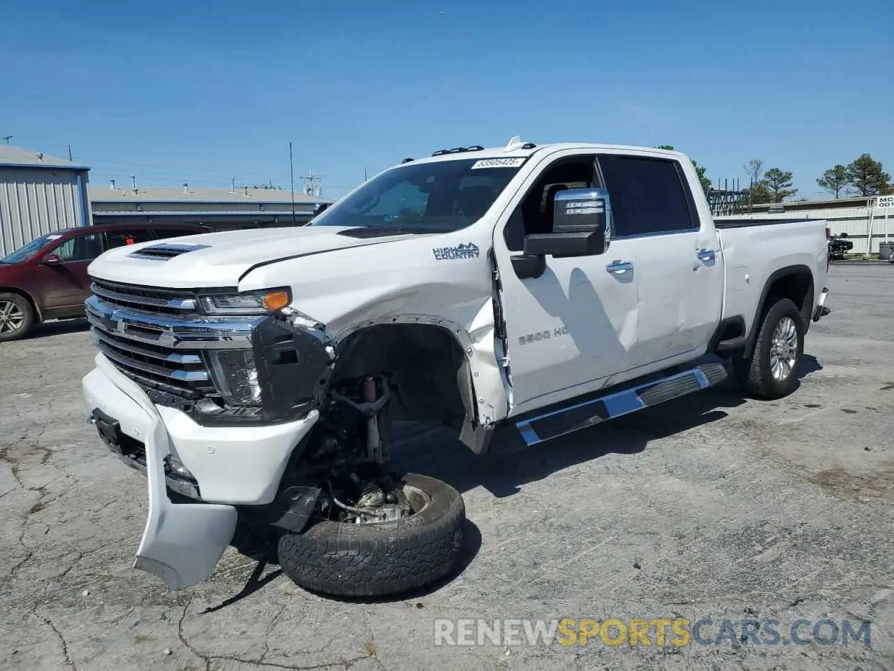 1 Photograph of a damaged car 1GC4YRE73NF355950 CHEVROLET ALL Models 2022